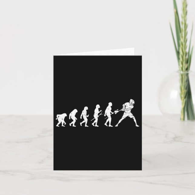 Lacrosse Evolution - Lacrosse Player Evolution  Card (Front)