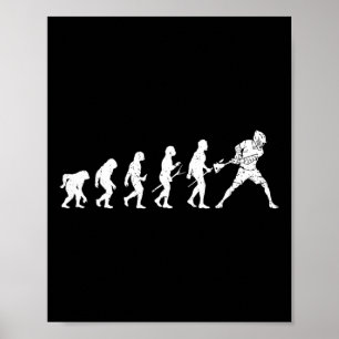 Lacrosse Evolution - Lacrosse Player Evolution  Poster