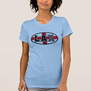 Lacrosse Flag England T-Shirt