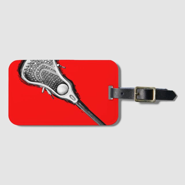 Lacrosse Gear Luggage Tag (Front Horizontal)