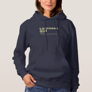 Lacrosse Girl - Lacrosse Hoodie