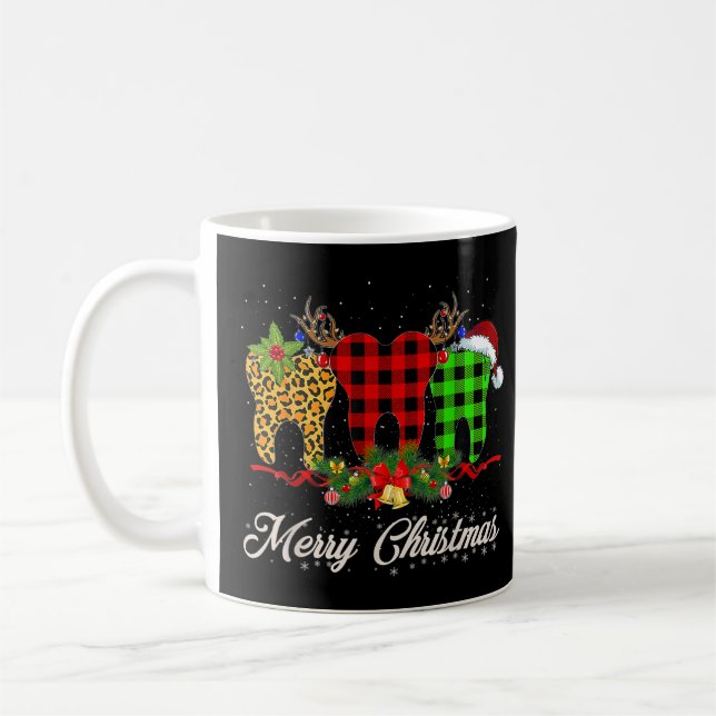 Lacrosse Gnome Family Matching Group Christmas T-S Coffee Mug (Left)