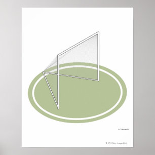 Lacrosse goal poster
