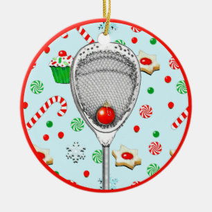 Lacrosse Goalie Collectable 2026 Ceramic Tree Decoration