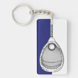 Lacrosse Goalie Keepsake Key Ring