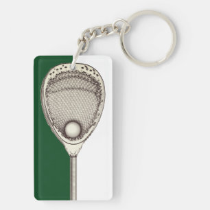 Lacrosse Goalie Key Ring