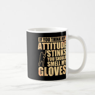Lacrosse Goalie Lacrosse Gloves Stick Lax Goalie Coffee Mug