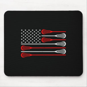 Lacrosse Goalie Lacrosse Gloves Stick Lax Goalie U Mouse Mat