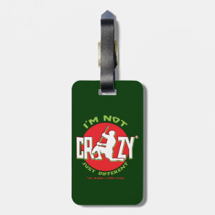 Lacrosse Goalie Luggage Tag