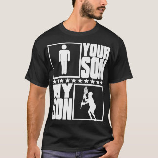 Lacrosse Goalie Mum or Dad Gift My Son vs Your Son T-Shirt