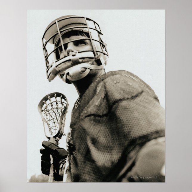 Lacrosse Goalkeeper Poster (Front)