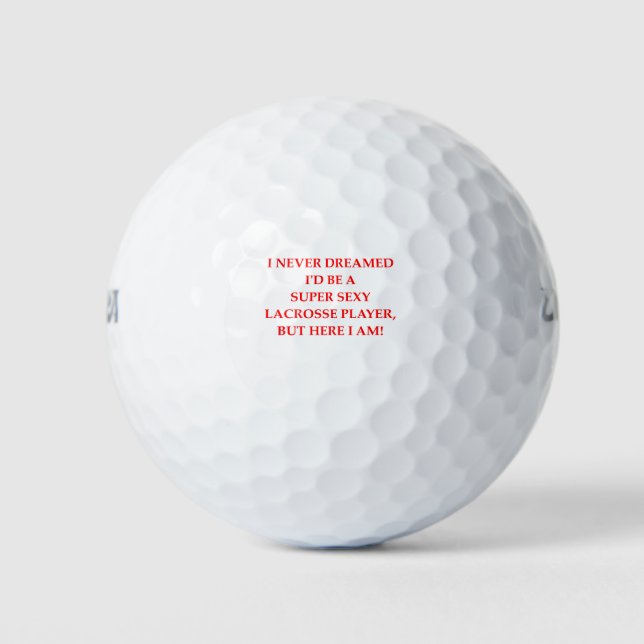 LACROSSE GOLF BALLS (Front)