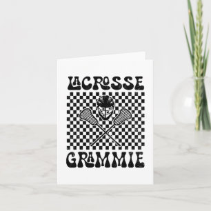 Lacrosse Grammie Lacrosse Lover Mothers Day Card