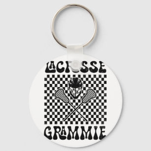 Lacrosse Grammie Lacrosse Lover Mothers Day Key Ring