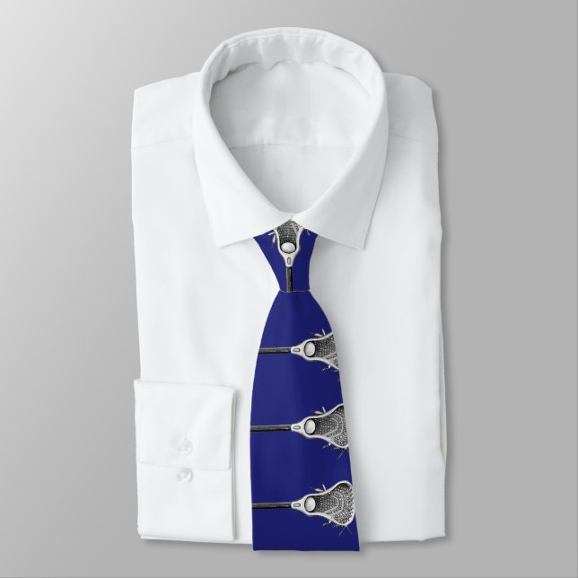Lacrosse Guy Tie (Tied)