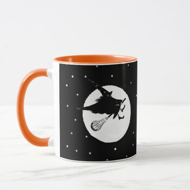 Lacrosse Halloween Gift Mug (Left)