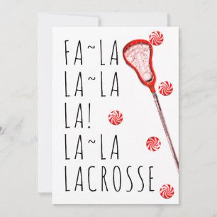 Lacrosse Holiday Card