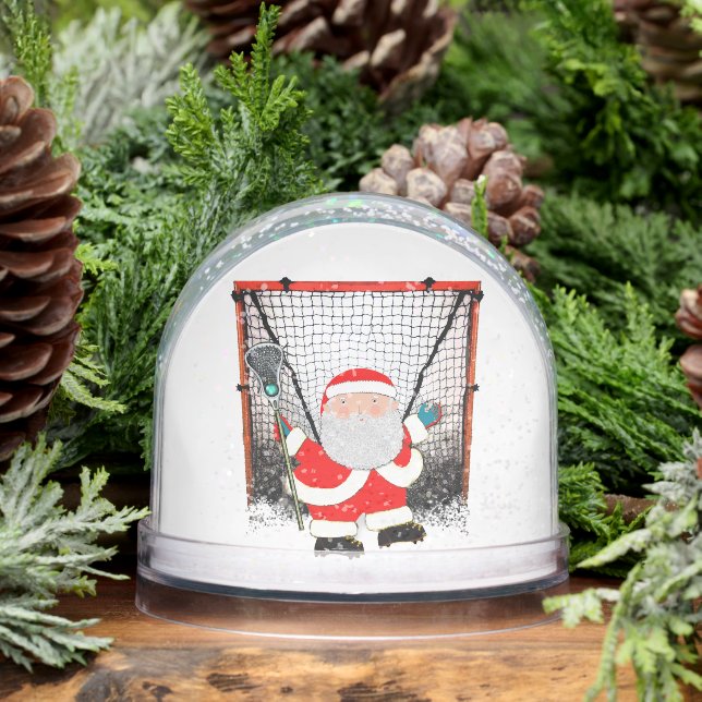 Lacrosse Holiday Gift Snowglobe (Winter)