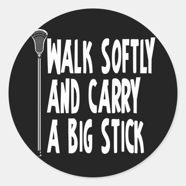 Lacrosse Humour WSBS 3 Sticker (Front)