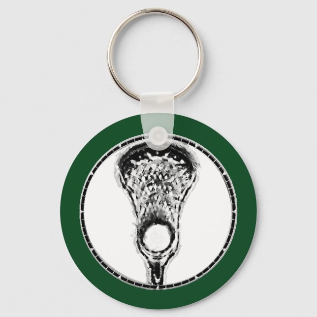 Lacrosse Key Ring (Front)