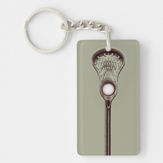 Lacrosse Key Ring