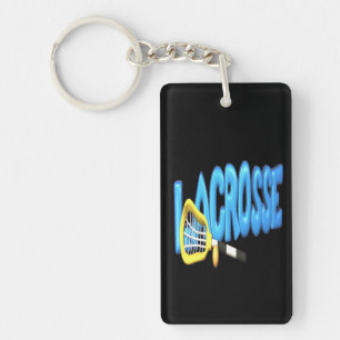 Lacrosse Key Ring