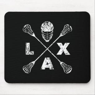 Lacrosse Lax Cross Axis  Mouse Mat