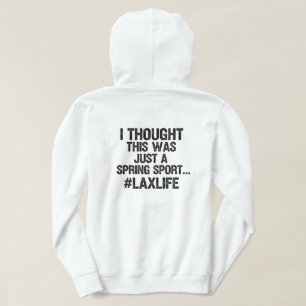 Lacrosse LAX  Hoodie
