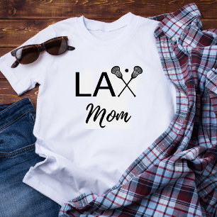 Lacrosse LAX mum Yelling with Enthusiasm Shirt