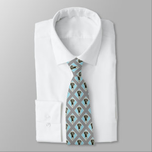 Lacrosse Light Blue Neck Tie