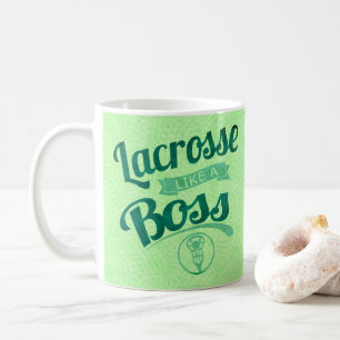 Lacrosse Like A Boss Coffee Mug