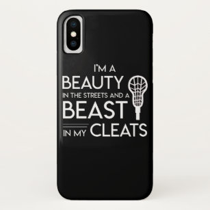 Lacrosse Lover Beauty Streets Beast Cleats Case-Mate iPhone Case