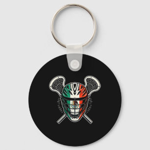 Lacrosse Mexican Flag Helmet Stick Mexican Indepen Key Ring