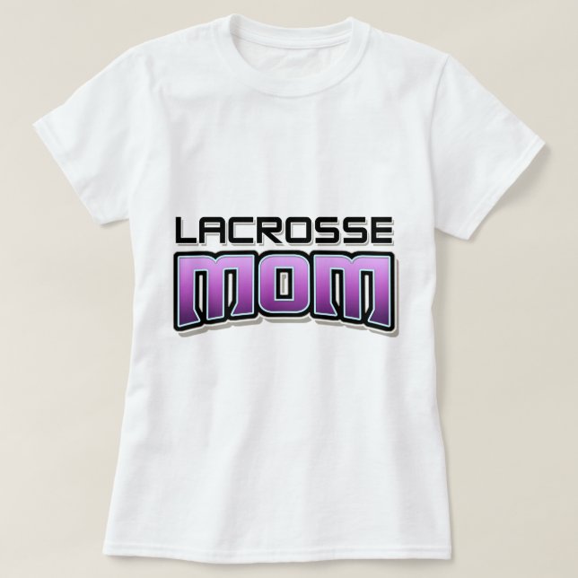 Lacrosse MOM T-Shirt (Design Front)