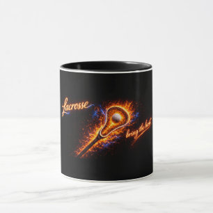 Lacrosse Mug Wrap – “Bring the Heat” Fire Sports C