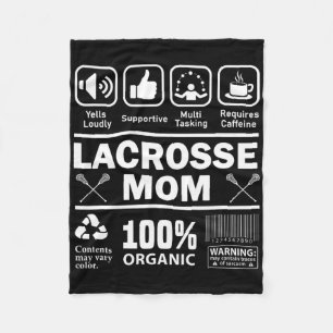 Lacrosse Mum Contents What Makes Her Great Fleece Blanket