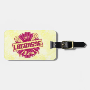 Lacrosse Mum Customisable Luggage Tag