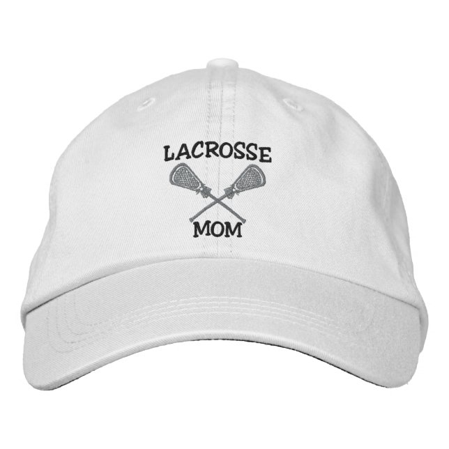 Lacrosse Mum Embroidered Cap (Front)