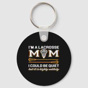 Lacrosse Mum   Lacrosse Gifts Key Ring