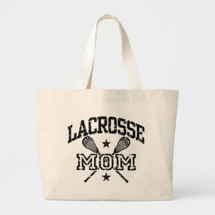 Lacrosse Mum Large Tote Bag