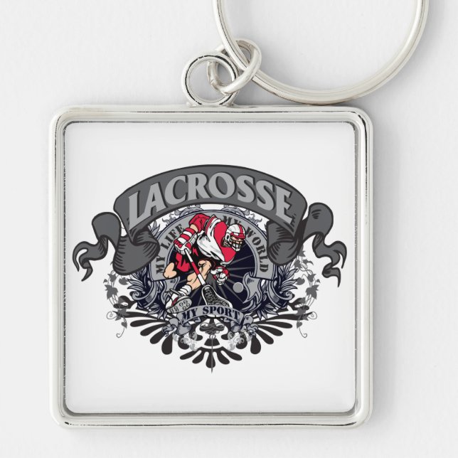 Lacrosse My Sport Key Ring (Front)