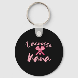 Lacrosse Nana Cute Mum Grandmother Sports Grandma Key Ring