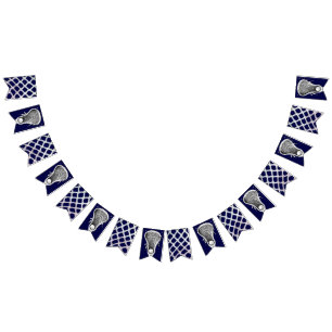 Lacrosse Navy Blue Bunting