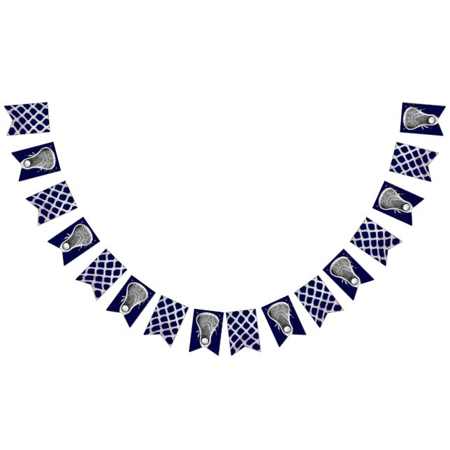 Lacrosse Navy Blue Bunting (All)