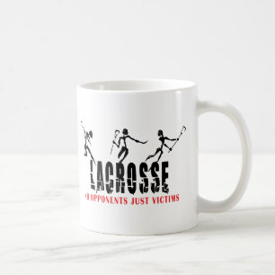 Lacrosse No opponents Just Victims T-Shirts Gifts Coffee Mug