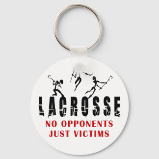 Lacrosse No opponents Just Victims T-Shirts Gifts Key Ring