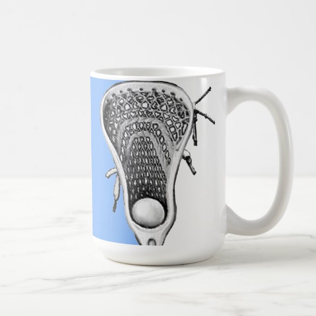 Lacrosse Novelty Gift Coffee Mug (Right)