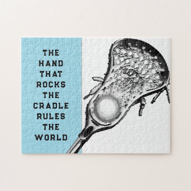 Lacrosse Novelty Gifts Jigsaw Puzzle (Horizontal)