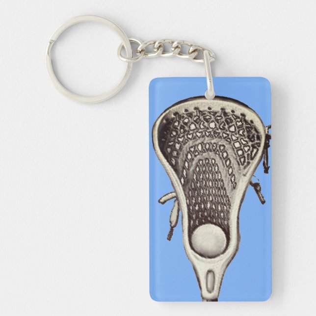 Lacrosse Novelty Gifts Keychain (Front)