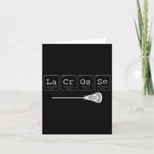 Lacrosse - Periodic Table Of Elements Chemistry 1  Card